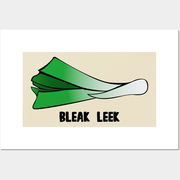 Bleak Leek Wall Art by Maintenance Phase